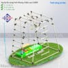 Cơ bản - cao 1.6m - Xà đu đa năng hình thang