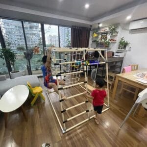 xà đu đa năng cho bé bộ cao 1.3m