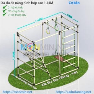 Xà đu đa năng cho bé Satech - Thang vận động đa chức năng dành cho bé