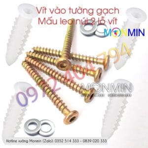 Mấu leo núi trẻ em Monmin gắn tương trong nhà, ngoài trời
